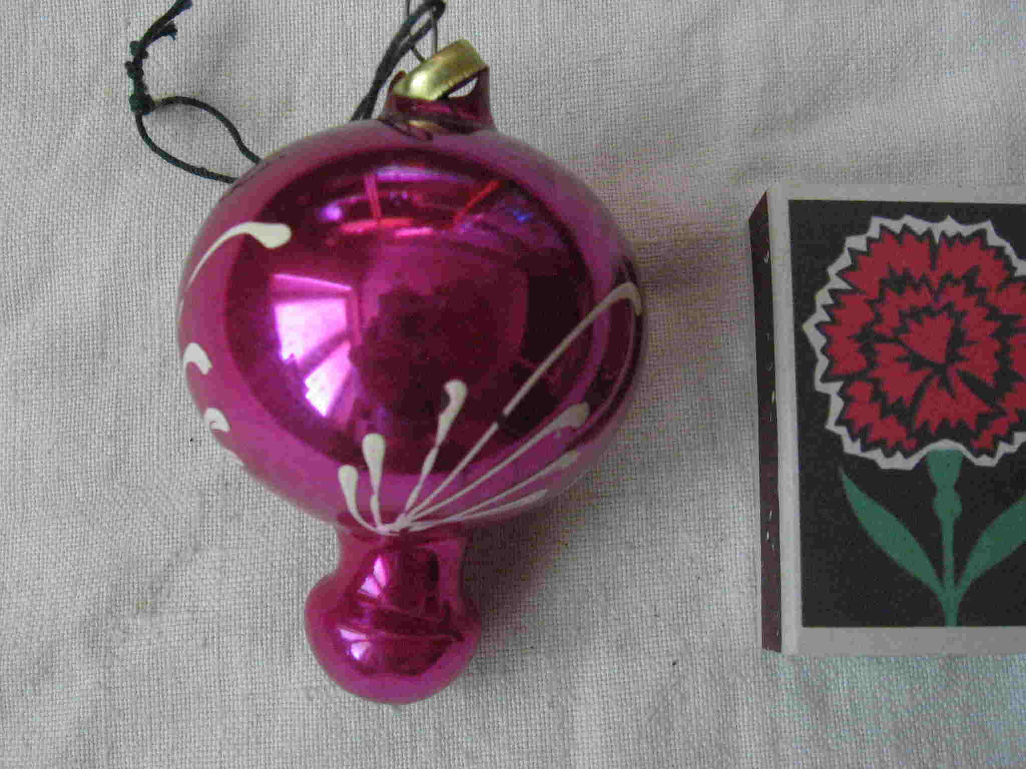 Елочная игрушка "Воздушный шар" (СССР) - <ro>Изображение</ro><ru>Изображение</ru> #1, <ru>Объявление</ru> #1696339