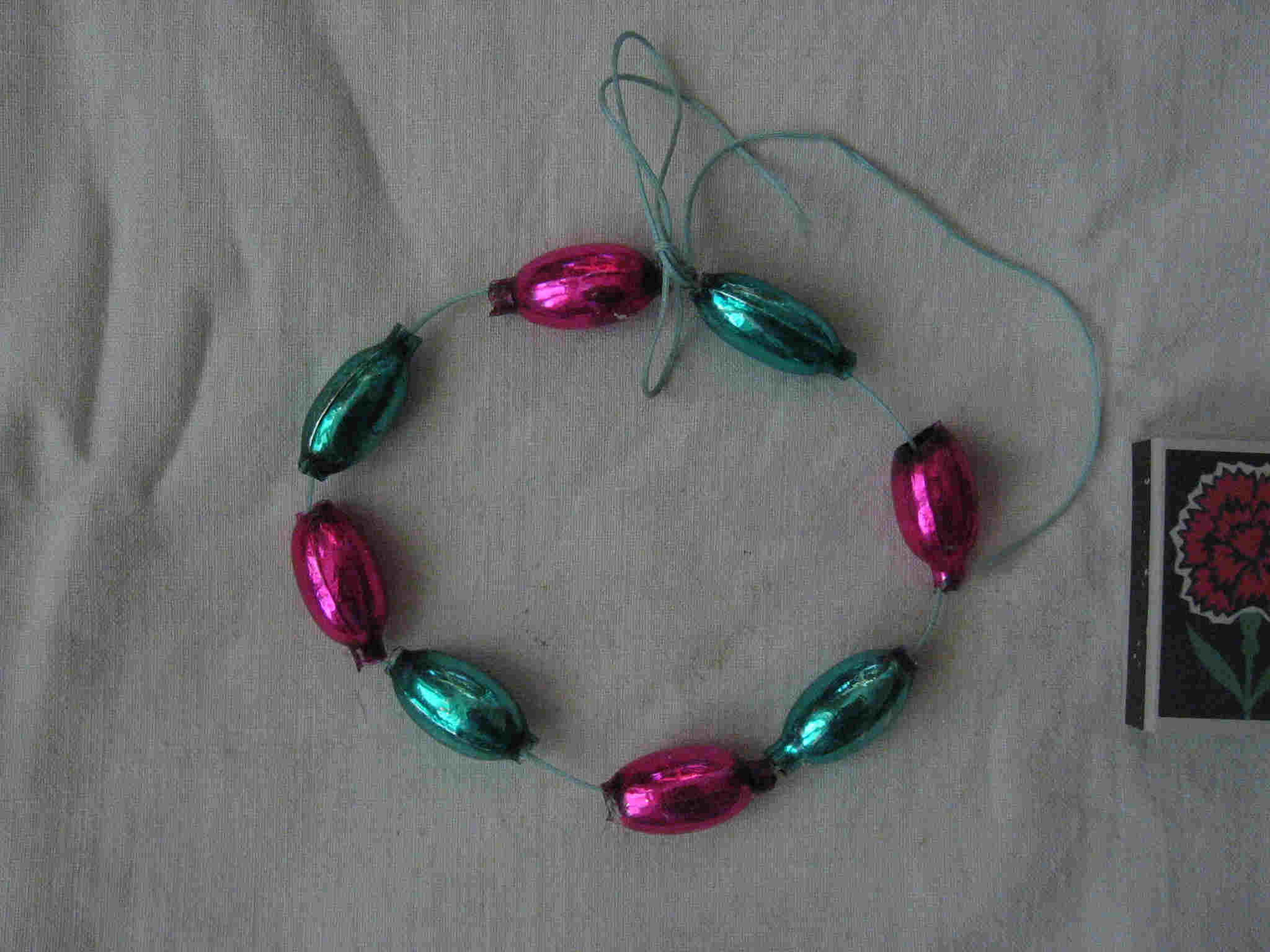 Елочная игрушка "Бусы" (СССР) - <ro>Изображение</ro><ru>Изображение</ru> #1, <ru>Объявление</ru> #1699341