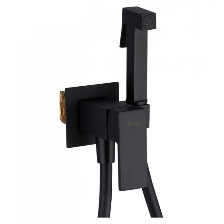 Гігієнічний душ Frap F7506-6, чорний - <ro>Изображение</ro><ru>Изображение</ru> #1, <ru>Объявление</ru> #1741568