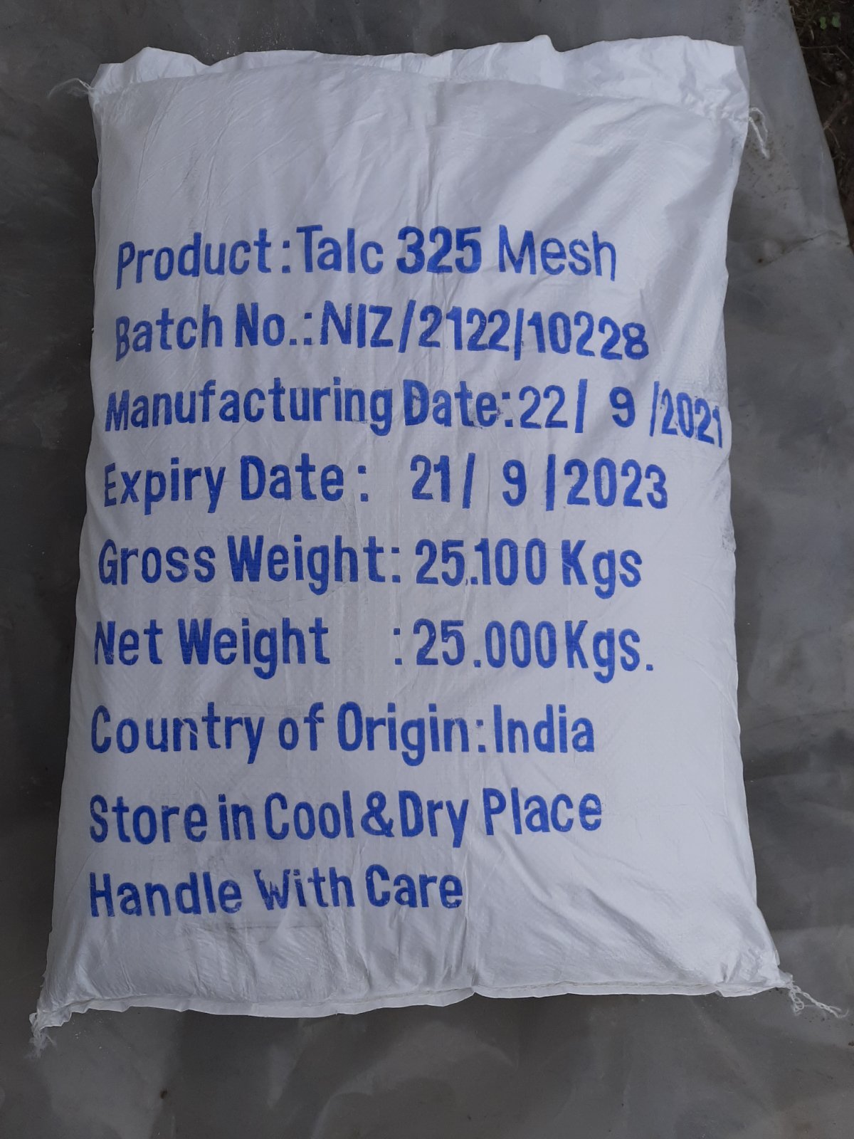 Тальк для сівалок 325 меш 25 кг (ціна за кг) - <ro>Изображение</ro><ru>Изображение</ru> #1, <ru>Объявление</ru> #1742869