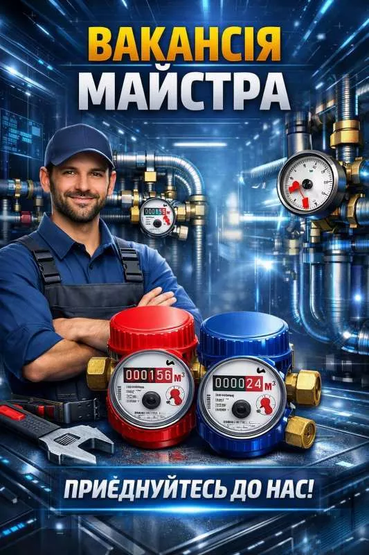 Потрібен майстер зі встановлення лічильників води - <ro>Изображение</ro><ru>Изображение</ru> #1, <ru>Объявление</ru> #1754398