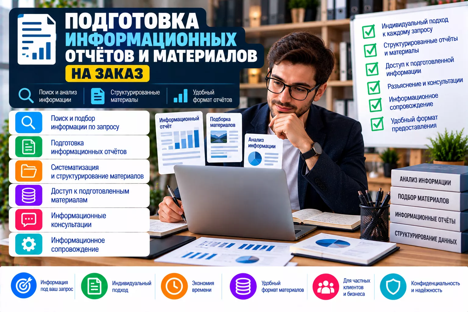 Подготовка информационных отчётов и материалов на заказ - <ro>Изображение</ro><ru>Изображение</ru> #1, <ru>Объявление</ru> #1754882