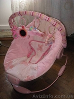 кресло-качелю Bright starts pretty in pink - <ro>Изображение</ro><ru>Изображение</ru> #1, <ru>Объявление</ru> #17760