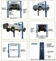 Подъемник двухстоечный, гидравлический, с верхней синхронизацией PEAK 209CH. - <ro>Изображение</ro><ru>Изображение</ru> #3, <ru>Объявление</ru> #226185