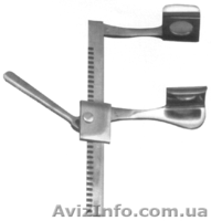 Р-14 Ранорасширитель реечный для грудной полости с расходом зеркал от 0 до165 мм - <ro>Изображение</ro><ru>Изображение</ru> #1, <ru>Объявление</ru> #261435