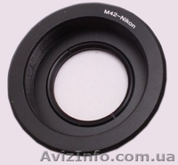Продам переходники M42- Nikon и M42-Сanon - <ro>Изображение</ro><ru>Изображение</ru> #1, <ru>Объявление</ru> #349370