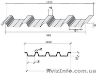 Профнастил и металлочерепица,комплектующие - <ro>Изображение</ro><ru>Изображение</ru> #3, <ru>Объявление</ru> #366320