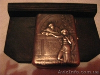 Портсигар 1906 года, Серебро, клеймо Мк, вес 260 гр. - <ro>Изображение</ro><ru>Изображение</ru> #2, <ru>Объявление</ru> #413672