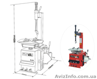 Bl 533 автоматический шиномонтажный cтенд для дисков 10-24" и max 41* - <ro>Изображение</ro><ru>Изображение</ru> #2, <ru>Объявление</ru> #429087