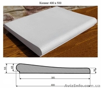 Бордюрный (Копинговый) камень для бассейнов - <ro>Изображение</ro><ru>Изображение</ru> #1, <ru>Объявление</ru> #473812