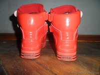 Продам кроссовки SUPRA (красные). - <ro>Изображение</ro><ru>Изображение</ru> #1, <ru>Объявление</ru> #469430