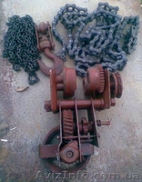 таль ручная червячная передвижная - <ro>Изображение</ro><ru>Изображение</ru> #1, <ru>Объявление</ru> #561493