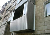 Балконы под ключ: металлокаркас, расширение, остекление, наружная отде - <ro>Изображение</ro><ru>Изображение</ru> #1, <ru>Объявление</ru> #343067