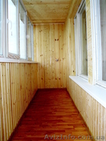 Обшивка  деревянной вагонкой балконов и лоджий.Харьков. Помещений. - <ro>Изображение</ro><ru>Изображение</ru> #2, <ru>Объявление</ru> #870915