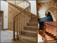 Изогнутые поручни, радиусные ограждения, столбы для лестниц дома, офиса, квартир - <ro>Изображение</ro><ru>Изображение</ru> #3, <ru>Объявление</ru> #1067451