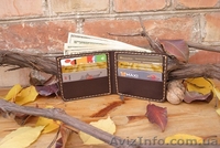 Кожаный кошелек ручной работы, Miros. - <ro>Изображение</ro><ru>Изображение</ru> #2, <ru>Объявление</ru> #1336270