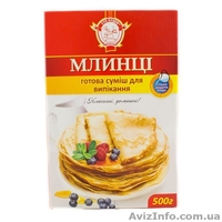 Готовая смесь "Блинчики" классические 500 гр - <ro>Изображение</ro><ru>Изображение</ru> #1, <ru>Объявление</ru> #1357631