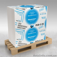 Пенопласт ПСБ-С-25 1000х1000х50 (8кг. 10шт.) - <ro>Изображение</ro><ru>Изображение</ru> #1, <ru>Объявление</ru> #1421492