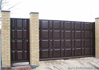 Ворота, + Калитки, Филенчатые "шоколадка", гладко листовые, профлистовые - <ro>Изображение</ro><ru>Изображение</ru> #6, <ru>Объявление</ru> #1465241