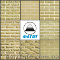 Облицовочный кирпич Фагот. Гиперпрессованный кирпич Литос. Скала, колотый, фасад - <ro>Изображение</ro><ru>Изображение</ru> #3, <ru>Объявление</ru> #1505030