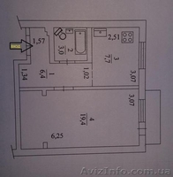 Шикарная 1 ком-ноя квартира улучшенной планировки с ремонтом 2017 - <ro>Изображение</ro><ru>Изображение</ru> #8, <ru>Объявление</ru> #1573669