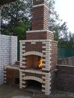 .Барбекю мангал печь камин из кирпича. Установка каминных топок... - <ro>Изображение</ro><ru>Изображение</ru> #3, <ru>Объявление</ru> #1606944