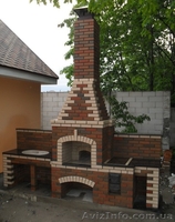 .Барбекю мангал печь камин из кирпича. Установка каминных топок... - <ro>Изображение</ro><ru>Изображение</ru> #4, <ru>Объявление</ru> #1606944