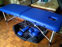 Массажный стол складной алюминиевый - <ro>Изображение</ro><ru>Изображение</ru> #1, <ru>Объявление</ru> #1713723