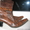 ПРОДАМ сапоги кожаные (Италия) коричневые, 39 размер  - <ro>Изображение</ro><ru>Изображение</ru> #1, <ru>Объявление</ru> #800705
