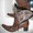 ПРОДАМ сапоги кожаные (Италия) коричневые, 39 размер  - <ro>Изображение</ro><ru>Изображение</ru> #2, <ru>Объявление</ru> #800705