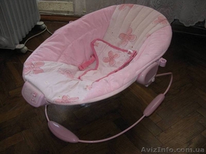кресло-качелю Bright starts pretty in pink - <ro>Изображение</ro><ru>Изображение</ru> #2, <ru>Объявление</ru> #17760