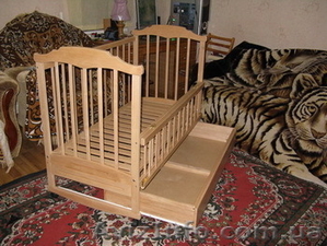 Новая детская кроватка с ящиком - <ro>Изображение</ro><ru>Изображение</ru> #1, <ru>Объявление</ru> #27913
