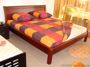 Двуспальные кровати из массива дерева от производителя - <ro>Изображение</ro><ru>Изображение</ru> #1, <ru>Объявление</ru> #72550