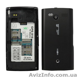 X10 копия Sony Ericsson на 2 СИМ-карты - <ro>Изображение</ro><ru>Изображение</ru> #2, <ru>Объявление</ru> #171866