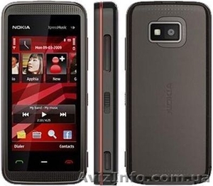 Nokia 5530 XpressMusic Black Red - <ro>Изображение</ro><ru>Изображение</ru> #1, <ru>Объявление</ru> #224193