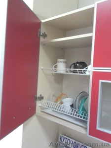 кухня прямая в алюм. рамке с мойкой и сушкой - <ro>Изображение</ro><ru>Изображение</ru> #2, <ru>Объявление</ru> #264910
