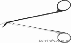 Н-28Т Ножницы сосудистые, вертик. изогнутые под углом, 250 мм  - <ro>Изображение</ro><ru>Изображение</ru> #2, <ru>Объявление</ru> #261380
