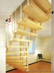 Деревянные лестницы любой сложности - <ro>Изображение</ro><ru>Изображение</ru> #1, <ru>Объявление</ru> #290296