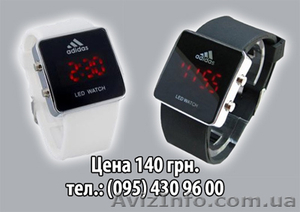 Продам часы adidas led watch - <ro>Изображение</ro><ru>Изображение</ru> #1, <ru>Объявление</ru> #352854