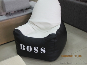 Кресло мешок "BOSS" - <ro>Изображение</ro><ru>Изображение</ru> #3, <ru>Объявление</ru> #443561