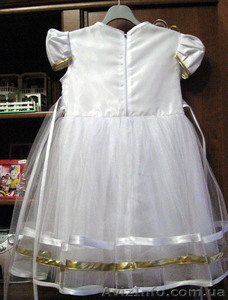 Продам нарядное белое платье на 3-4 года - <ro>Изображение</ro><ru>Изображение</ru> #2, <ru>Объявление</ru> #474002