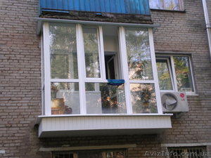 Балконы металлопластиковые французского вида. - <ro>Изображение</ro><ru>Изображение</ru> #2, <ru>Объявление</ru> #539015