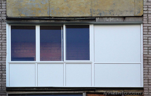 Балконы металлопластиковые французского вида. - <ro>Изображение</ro><ru>Изображение</ru> #3, <ru>Объявление</ru> #539015