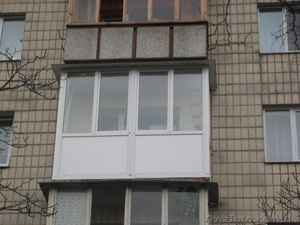 Балконы металлопластиковые французского вида. - <ro>Изображение</ro><ru>Изображение</ru> #5, <ru>Объявление</ru> #539015