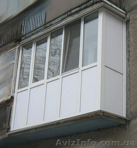 Балконы металлопластиковые французского вида. - <ro>Изображение</ro><ru>Изображение</ru> #6, <ru>Объявление</ru> #539015