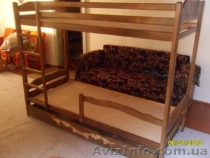 Двухярусная кровать деревьянная новая .