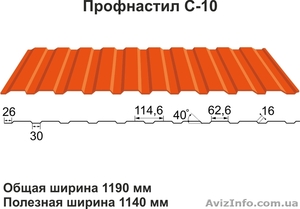 Металлочерепица и профнастил. - <ro>Изображение</ro><ru>Изображение</ru> #2, <ru>Объявление</ru> #526864