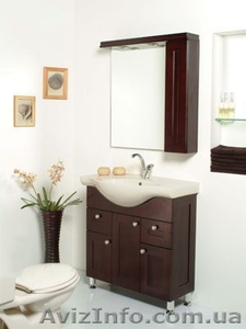 Продам мебель для ванных комнат, выполненная из цельного массива дерева - <ro>Изображение</ro><ru>Изображение</ru> #1, <ru>Объявление</ru> #575135