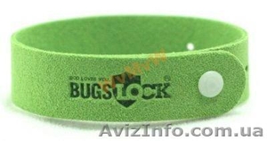 Браслет средство от комаров BugsLock зеленый - <ro>Изображение</ro><ru>Изображение</ru> #1, <ru>Объявление</ru> #619235