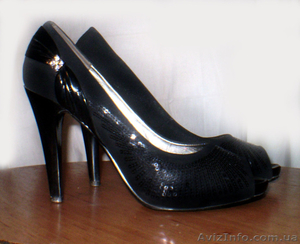 Туфли черные, элегантные, размер 38 - <ro>Изображение</ro><ru>Изображение</ru> #1, <ru>Объявление</ru> #631139